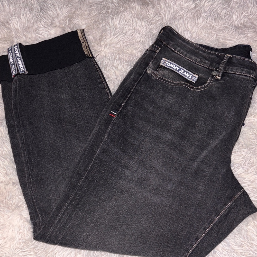 Tommy Hilfiger Men's Black Denim Jeans
